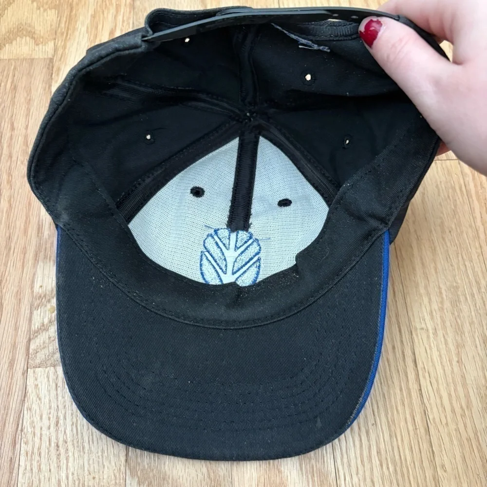 Vintage New Holland Power Shift K Products K Brand Blue Black SnapBack